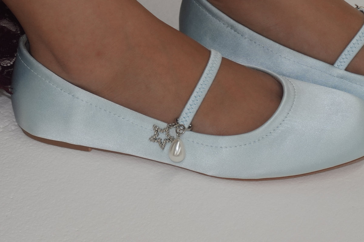 Baby Blue Ballerina Flat