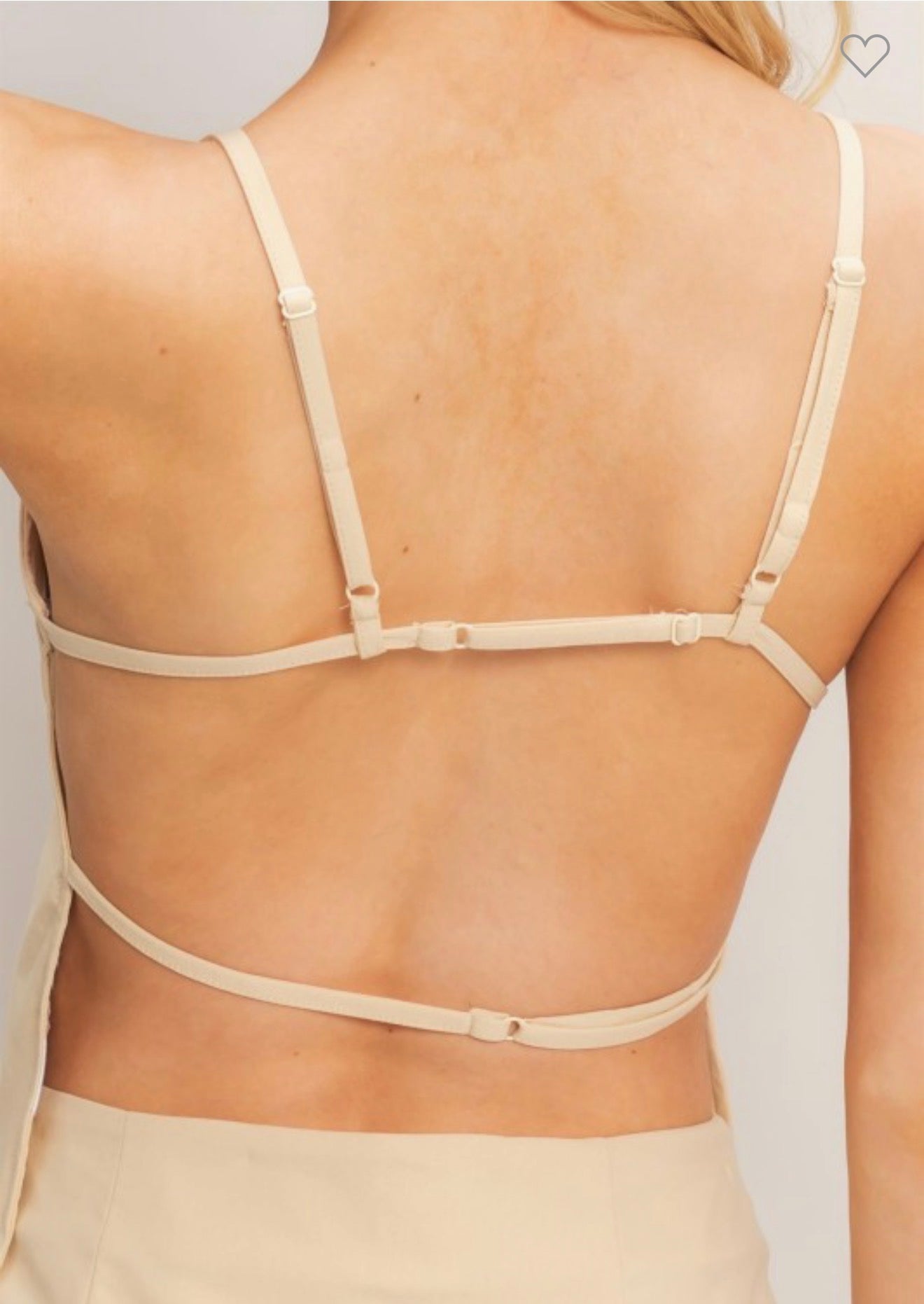 Strappy Straight Neck Top and Skort Set