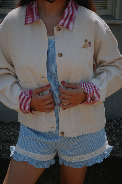 Blu Trucker Jacket
