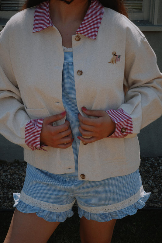 Blu Trucker Jacket