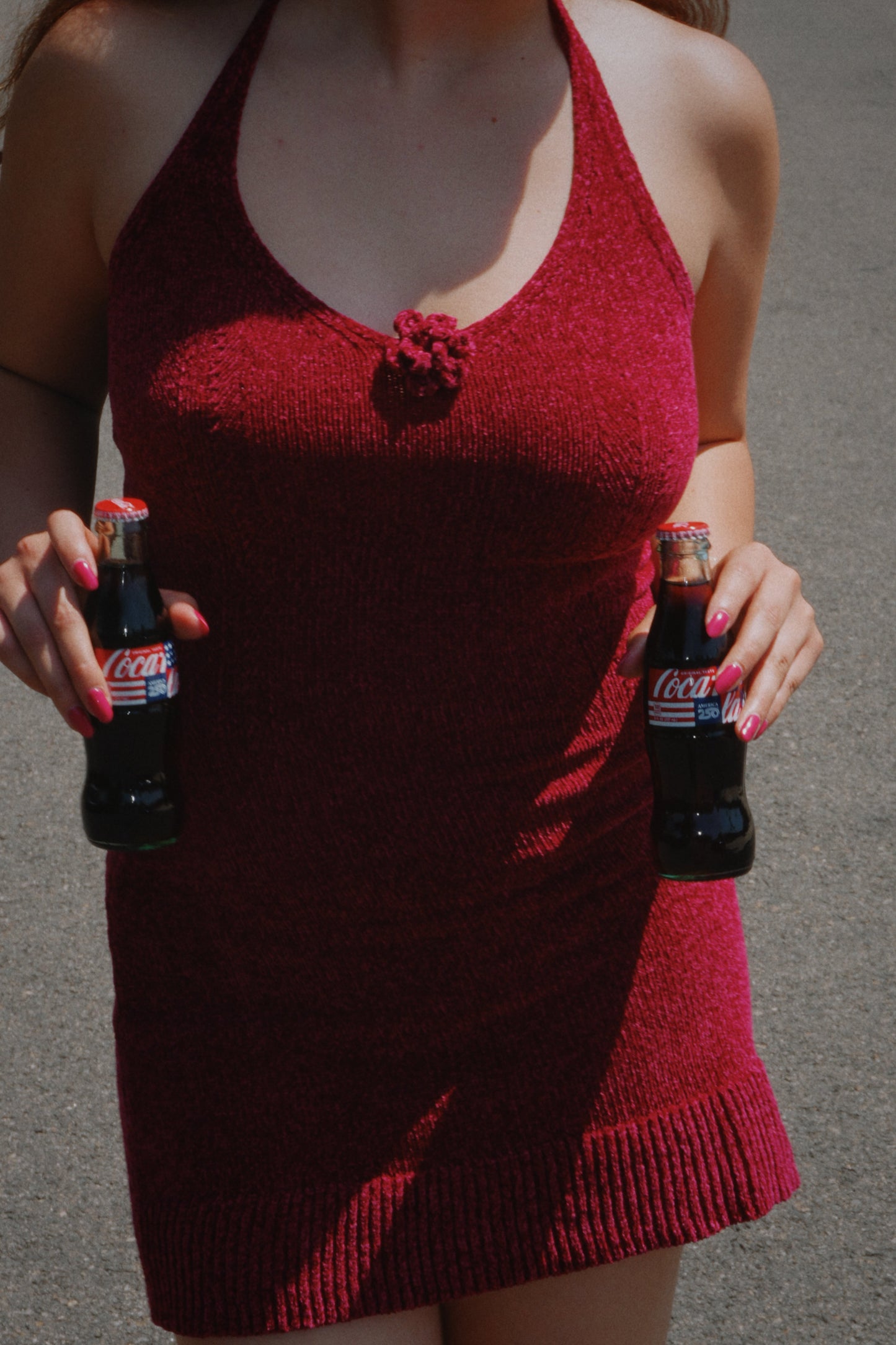 Cranberry Knit Dress
