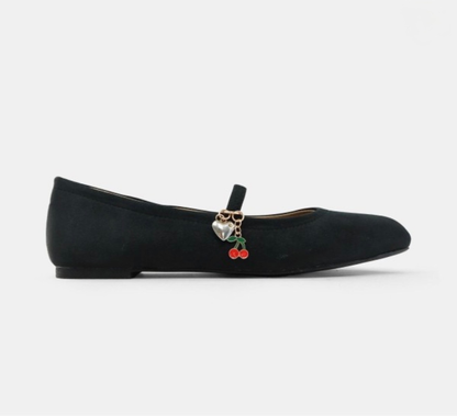 Black Ballerina Flat