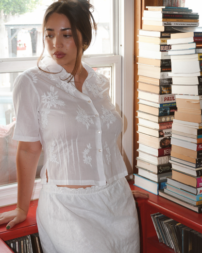 Athena Button-Up Blouse