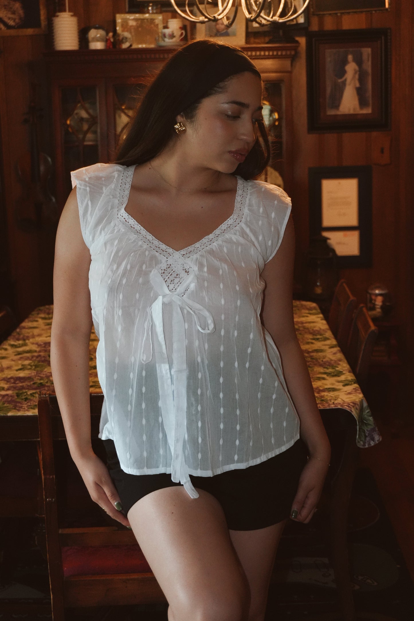Gracie Tie Blouse