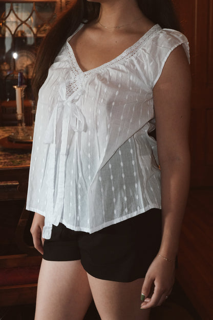 Gracie Tie Blouse