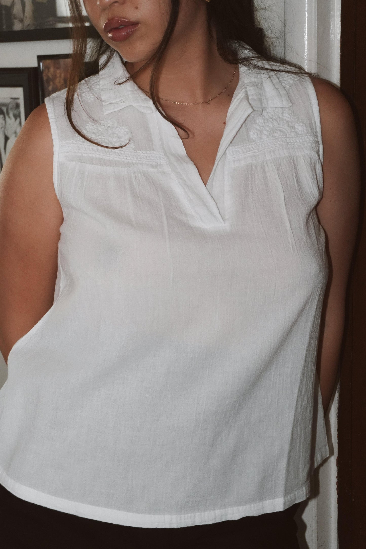 Sofia Pintuck Blouse