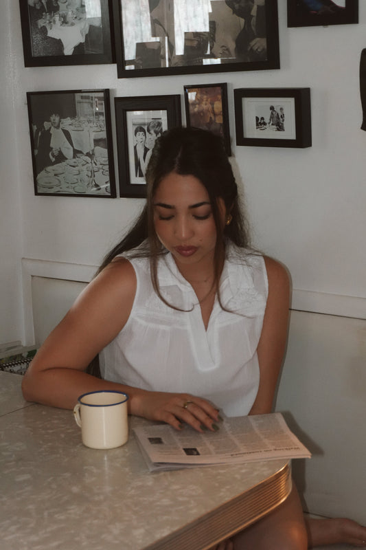 Sofia Pintuck Blouse