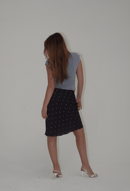 Betty Polka Dot Midi Skirt