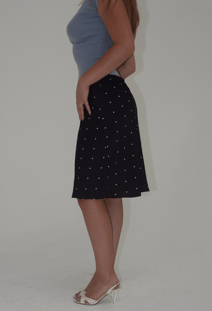 Betty Polka Dot Midi Skirt