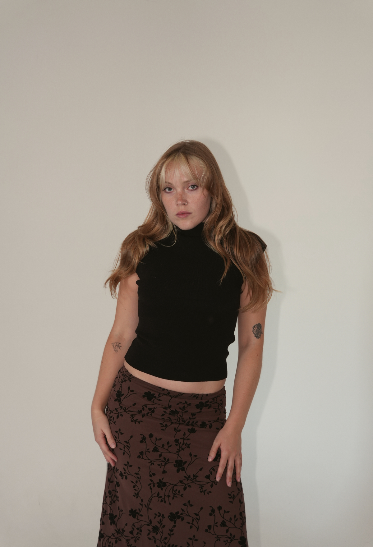 Lori Top Sleeveless Boatneck in Black
