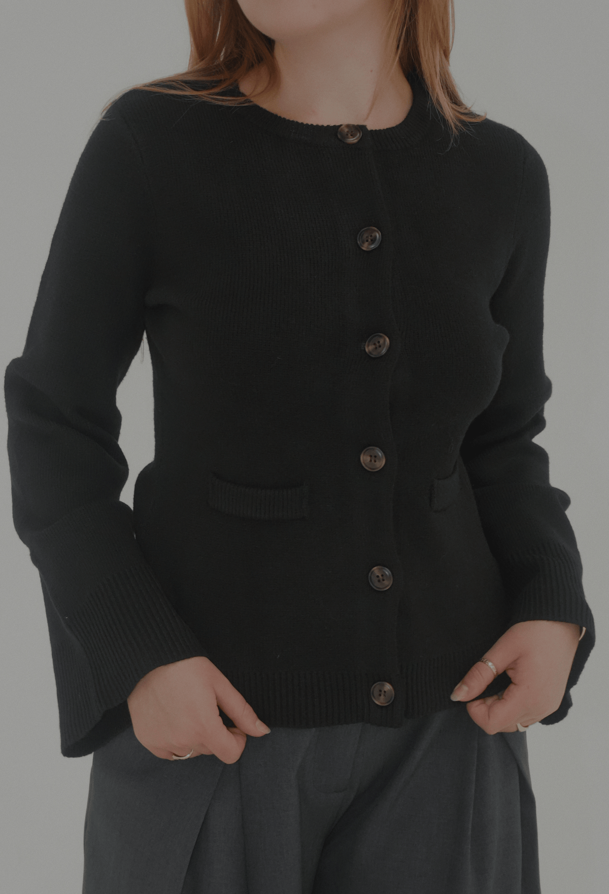 Taylor Bell Sleeve Cardigan