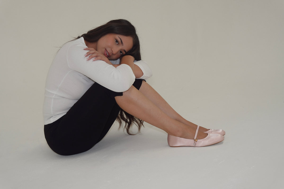 Baby Pink Ballerina Flat