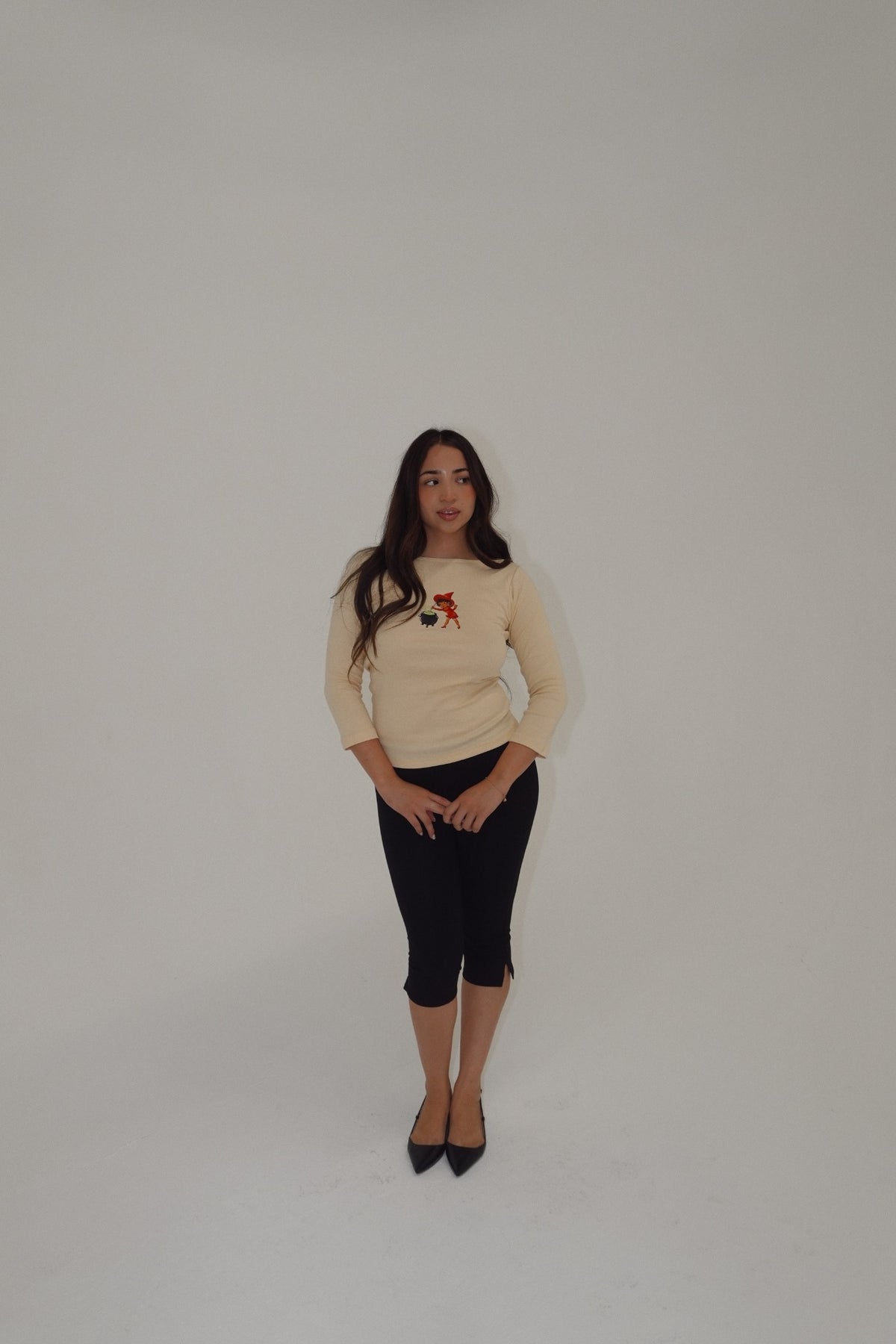 Raven Witch Boatneck Top