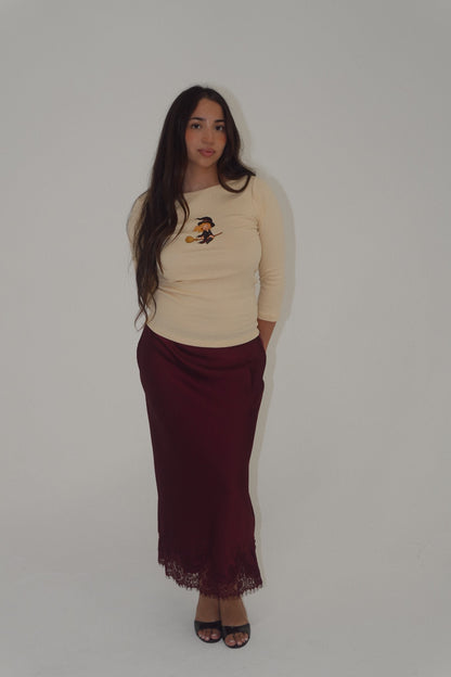 Blondie Witch BoatNeck Top