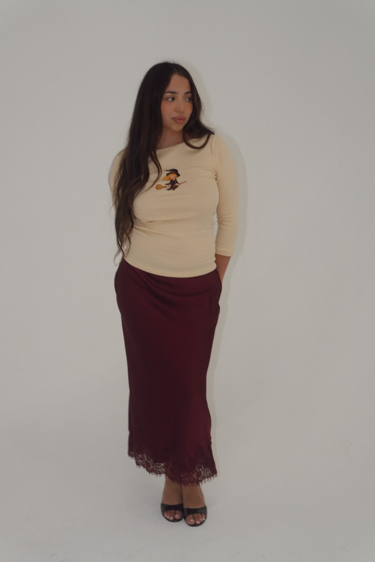 Blondie Witch BoatNeck Top