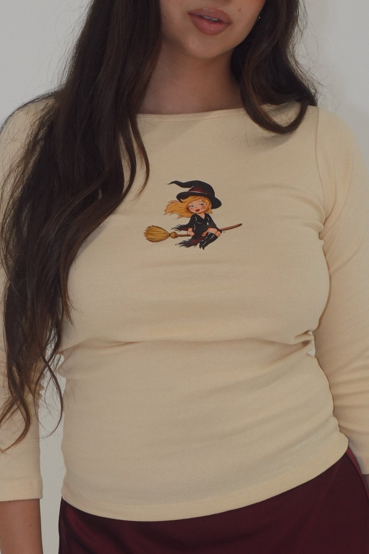 Blondie Witch BoatNeck Top