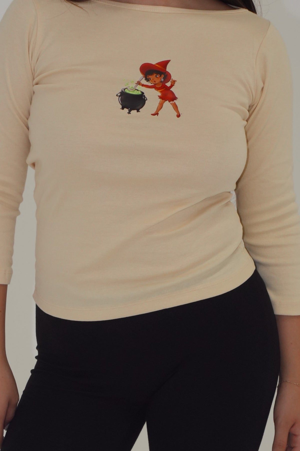 Raven Witch Boatneck Top