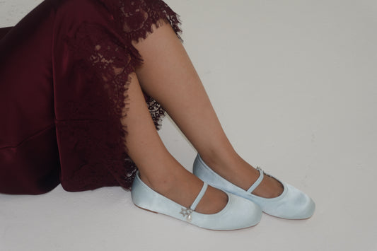 Baby Blue Ballerina Flat