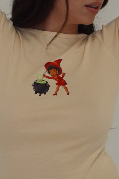 Raven Witch Boatneck Top