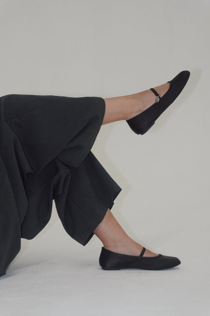 Black Ballerina Flat