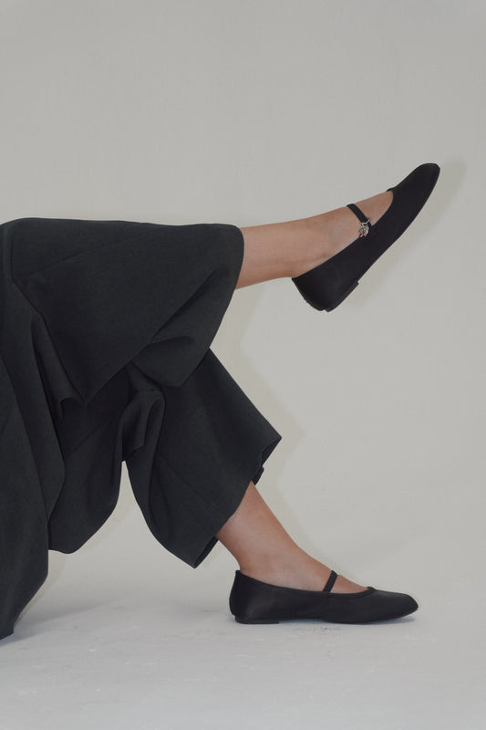 Black Ballerina Flat