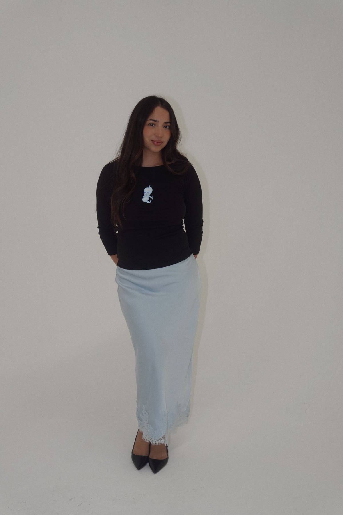 Ghostie Boatneck Top