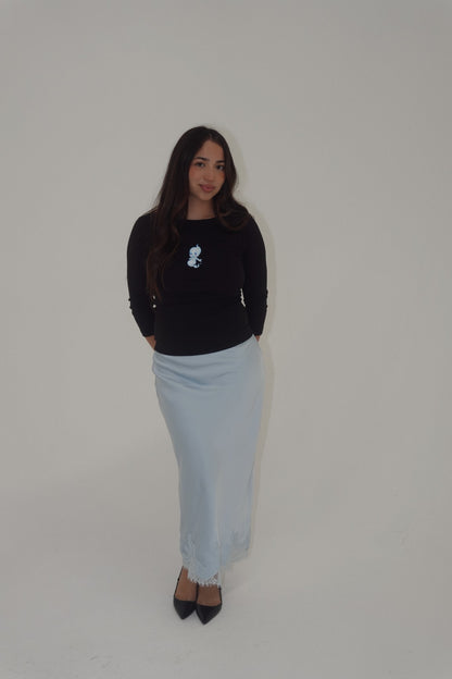 Ghostie Boatneck Top