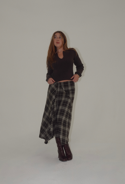 Willow Knit V Neck Sweater