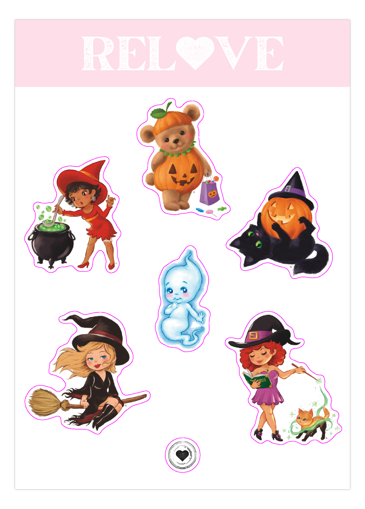 Halloween Collection Sticker Sheet